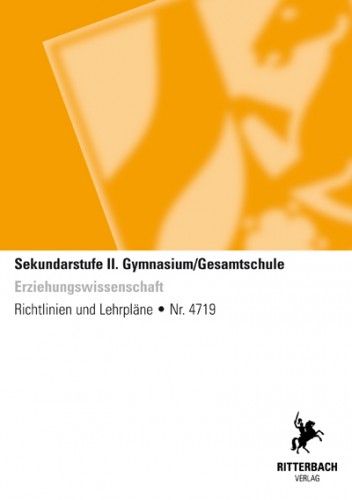 Erziehungswissenschaften - Kernlehrplan, Gym/GeS, Sek II