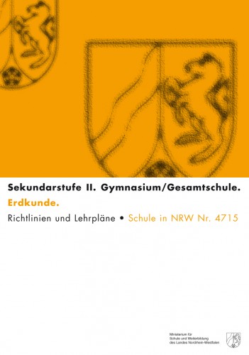 Geographie - Kernlehrplan, Gymnasium/Gesamtschule, Sek II