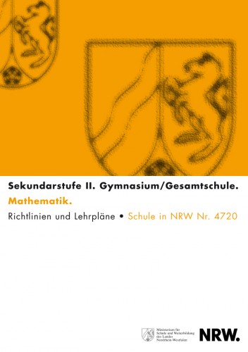 Mathematik - Kernlehrplan, Gymnasium/Gesamtschule, Sek II