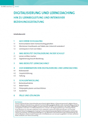 Digitalisierung und Lerncoaching