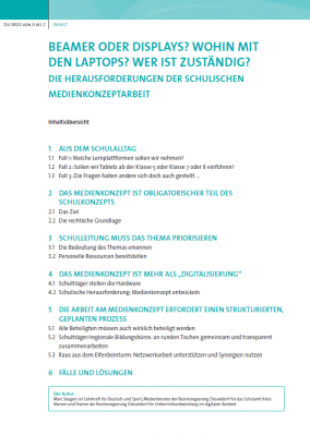 Beamer oder Displays? Wohin mit den Laptops? Wer ist zuständig?
