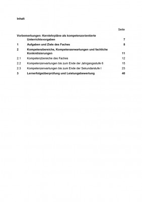 Englisch - Kernlehrplan, Gesamtschule, Sek I