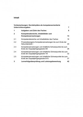 Gesellschaftslehre - Kernlehrplan, Hauptschule