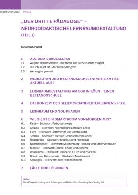 "Der dritte Pädagoge" Neurodidaktische Lernraumgestaltung