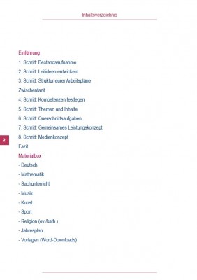 3 für 2: Workbook - in 8 Schritten zu schulinternen Arbeitsplänen