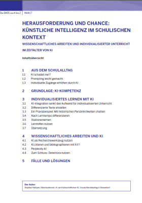 Herausforderung und Chance: KI im schulischen Kontext