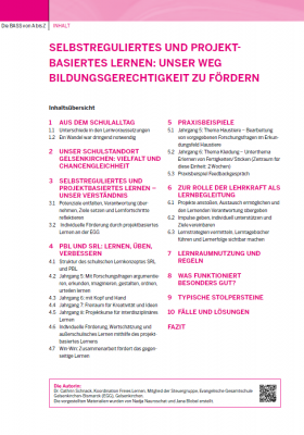 Selbstreguliertes und projektbasiertes Lernen