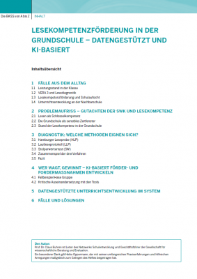 Lesekompetenzförderung in der Grundschule